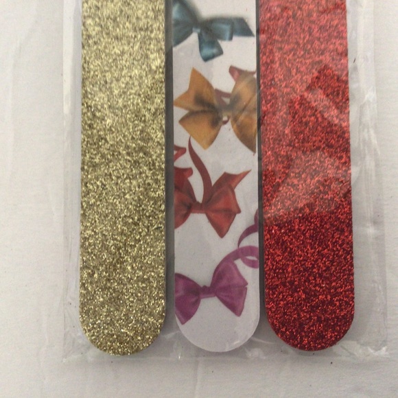 PACIFIC WORLD GLAM NAIL FILES SET OF THREE NWT - Picture 2 of 5